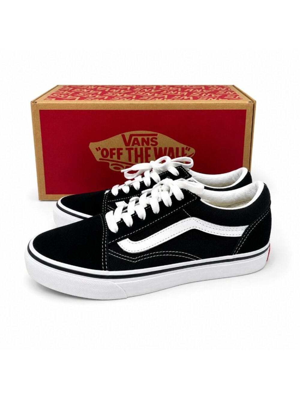 Vans Old Skool Black White Big Kids Youth 3.5 Sneakers VN000D2VY28 NEW